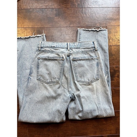 Revice Womens Straight Leg Distressed Mom Jean Womens Size 28 - Picture 7 of 8